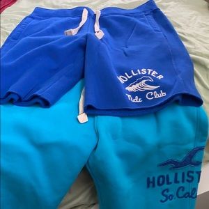 Bundle Hollister Sweatshorts 2 pack (Trendy/Comfy)